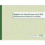 Piqûre 24x32cm Registre de sécurité pour les établissement recevant du public- 32 pages x5 EXACOMPTA