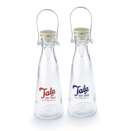 2 bouteilles en verre vintage 50 cl Tala