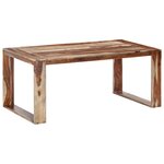 vidaXL Table de salle à manger 180x90x76 cm Bois solide