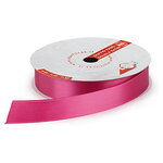 Ruban pour emballage cadeau couleur effet satin fuchsia