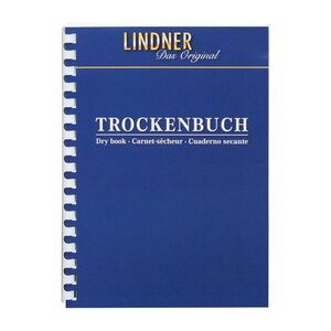 Carnet sécheur Lindner format A5 pour timbres-poste.