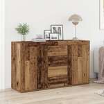 Buffet vidaXL Bois ancien Bois massif récupéré 120 x 36 x 69 cm Buffet