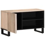 vidaXL Meuble TV 80x34x46 cm bois massif de manguier