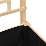 vidaXL Jardinière avec treillis et étagère 115x59x152 cm en bois massif de sapin
