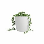 Pot de fleur SAN REMO - 42 ma - Blanc - L42 x P42 x hauteur 39 5 cm