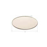 Assiette plate pizza pulpe de cellulose 32 5 cm - sdg - lot de 200 -  - pulpe de cellulose