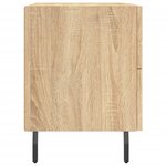 vidaXL Tables de chevet 2 Pièces chêne sonoma 40x35x47 5 cm