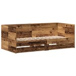 vidaXL Canapé avec tiroir Bois ancien Bois d'ingénierie 75 x 190 cm