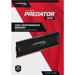 HYPERX - Mémoire PC RAM - PREDATOR DDR4 - 16Go (2X8Go) - 3000MHz - CAS15 (HX430C15PB3K2/16)