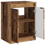 vidaXL Armoire de salle de bain Bois ancien 54 x 41 x 70 cm