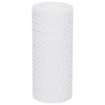 vidaXL Paravents de balcon 10 Pièces blanc 255x19 cm résine tressée