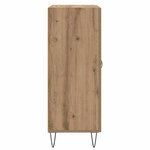 vidaXL Buffet Chêne artisanal 69 5 x 34 x 90 cm Bois d'ingénierie