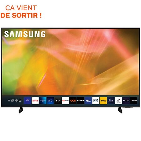Samsung series 8 ue50au8005k 127 cm (50") 4k ultra hd smart tv wifi noir