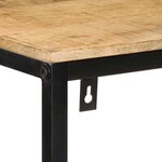 vidaXL Bibliothèque Marron 70 x 35 x 110 cm Bois de manguier massif