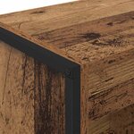 vidaXL Bibliothèque Bois Ancien 80 x 30 x 155 cm Bois d'ingénierie