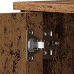 vidaXL Meuble TV Bois ancien 80 x 40 x 50 cm Bois d'ingénierie