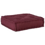 vidaXL Canapé modulaire marron 70x70x54 tissu