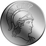 Pièce de monnaie en Palladium 12 Dollars g 0.031 (1/1000 oz) Millésime 2026 ARES 1/1000 (PRÉCOMMANDE)