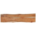 vidaXL Dessus de table 160x40x2 5 cm rectangulaire bois massif acacia