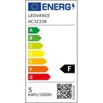 Osram ampoule led flamme verre dépoli variable 4 5w=40 e14 chaud