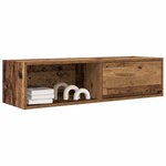 vidaXL Meuble TV vieux bois 100x31x25 5 cm bois d'ingénierie