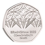 Royaume-Uni Jeux du Commonwealth - Birmingham 2022 - 50 Pences 2022 BU