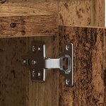 vidaXL Buffet Bois ancien 80 x 34 x 75 cm Bois d'ingénierie