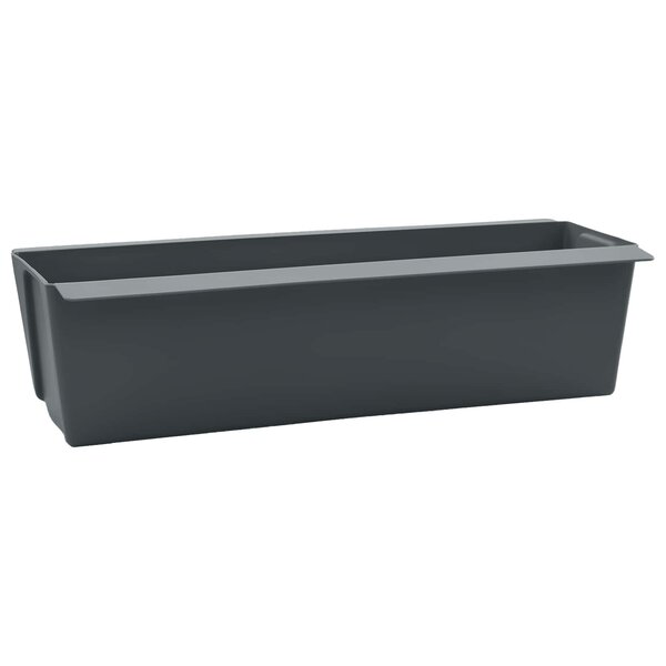 vidaXL Caisses à fleurs pour palettes Euro 24 Pièces Gris