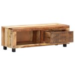 vidaXL Meuble TV 100 x 30 x 33 cm Bois de récupération massif