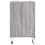 vidaXL Armoire à chaussures Sonoma gris 102x36x60 cm Bois d'ingénierie