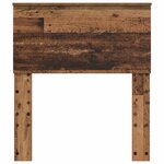 vidaXL Tête de lit Bois Ancien 75 cm Bois d'ingénierie