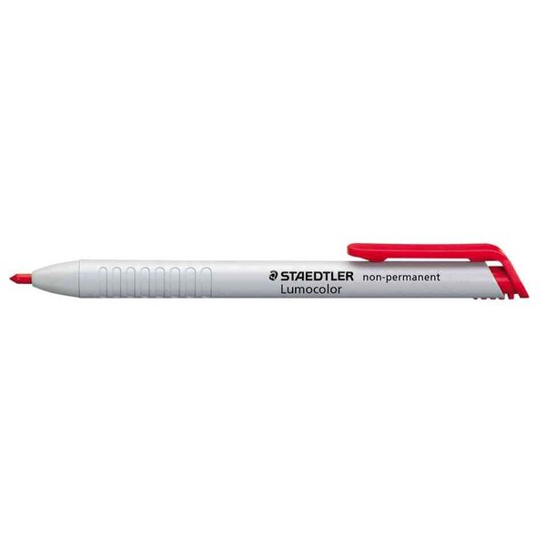 Marqueur à sec omnichrom, non- permanent, rouge STAEDTLER