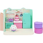 Spin Master 6062035 - La maison de poupée de Gabby's Dollhouse - Chambre de luxe - La cuisine de Cakey