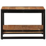 vidaXL Table basse 60x60x40 cm Bois d'acacia massif