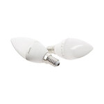 Lot x5 ampoules led flamme  culot e14  5 5w cons. (40 w éq)  lumière blanc chaud