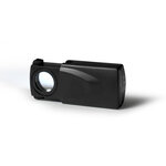Loupe de poche lumineuse LED grossissement 20 x.