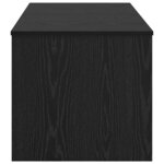 vidaXL Table basse Chêne noir 102 x 50 5 x 46 5 cm Bois d'ingénierie