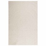 vidaXL Tapis ZIZUR crème 140x200 cm aspect de jute intérieur extérieur