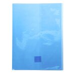 Protège-cahier Cristal Luxe 22/100ème 24x32 Transparent Bleu CALLIGRAPHE