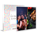 Smartbox - coffret cadeau - séance dans un cinéma pathé gaumont avec pop-corn et dîner dans un restaurant de charme en duo