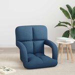 vidaXL Chaise de sol réglable avec accoudoir