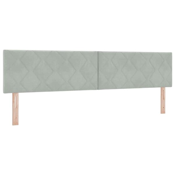 vidaXL Lit à ressorts avec matelas gris foncé 80x200 cm en velours