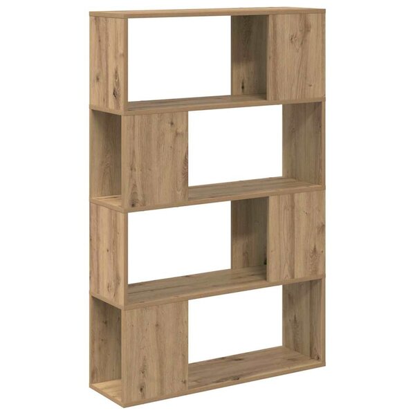 vidaXL Centre de divertissement Marron 80 x 24 x 124 cm