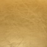 Vidaxl fauteuil doré brillant similicuir