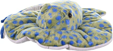 Peluche Rayon Tacheté Bleu De 30 Cm