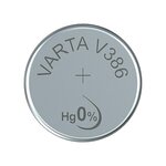 Blister de1 pile oxyde d'argent 4178 v12gs v386 sr43 1 55v varta