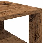 vidaXL Étagère à chaussures vieux bois 61x32x105 cm bois d'ingénierie