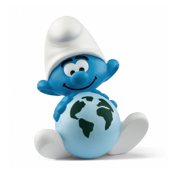 Figurine Schtroumpf Écolo 20844 - Un Compagnon Écologique et Amusant