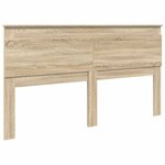 vidaXL Tête de lit Chêne Sonoma 180 cm Bois d'ingénierie