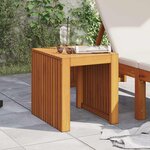 vidaXL Table d'appoint Huile Naturelle 43 x 36 x 40 cm
